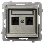 фото Розетка Ospel GPT-2RMN/m/37