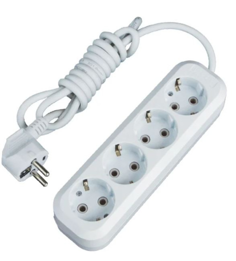 Изображение товара Удлинитель EKF UBA16-310-4-03 для подключения электрических приборов