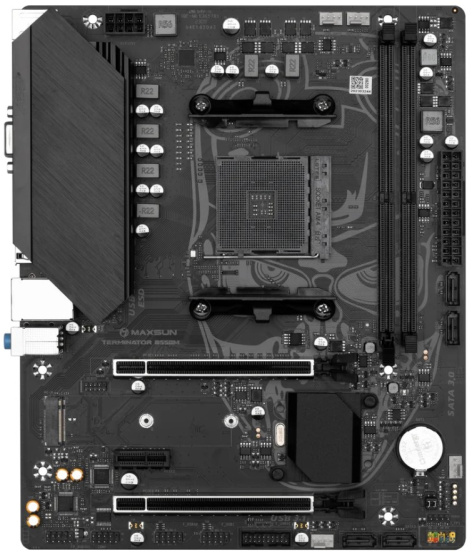фото Материнская плата mATX MAXSUN Terminator B550M в Уфе