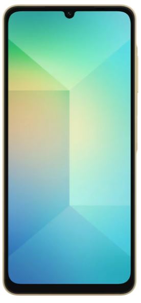 

Смартфон Samsung Galaxy A06 6/128GB SM-A065FZDHCAU gold, Galaxy A06 6/128GB