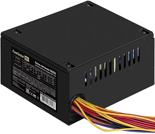 

Блок питания SFX Exegate M350 350W, 80mm fan, M350