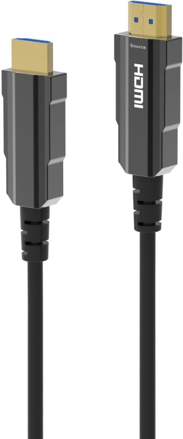 

Кабель интерфейсный HDMI-HDMI Digma HDMI-AOC2.1-20 20м. позолоч.конт. черный, HDMI-AOC2.1-20