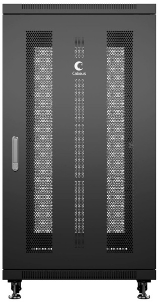 фото Шкаф напольный 19", 42U Cabeus ND-05C-42U60/80-BK в Краснодаре