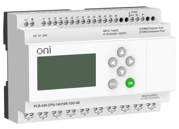 фото Модуль  ONI PLR-430-CPU-14U10R-1DC-00 в Санкт-Петербургe