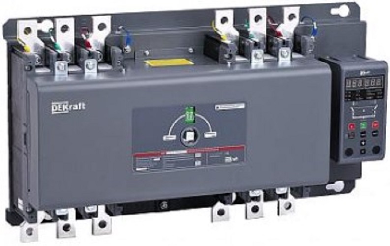 

Автоматический ввод резерва DEKraft 41045DEK на авт. выкл. со встр. блоком управления 250А, 3Р, 50кА АВР-304, 41045DEK