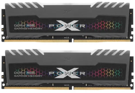 

Модуль памяти DDR4 32GB (2*16GB) Silicon Power SP032GXLZU360BDB XPOWER Turbine RGB PC4-28800 3600MHz CL18 1.35V RTL, SP032GXLZU360BDB