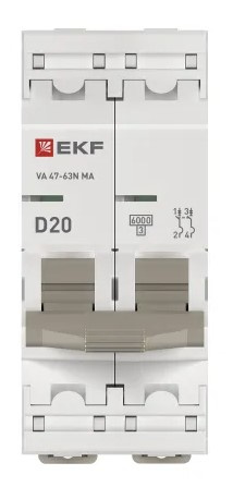 фото Автоматический выключатель  EKF M63MA6220D в Санкт-Петербургe