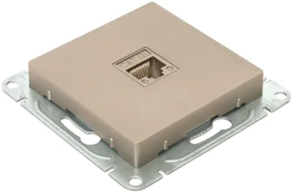 фото Розетка компьютерная  EKF UP1-SOC-RJ45-5