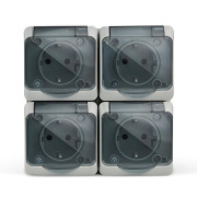 фото Розетка TOKOV ELECTRIC TKE-NX-R4Z-C06T-IP54