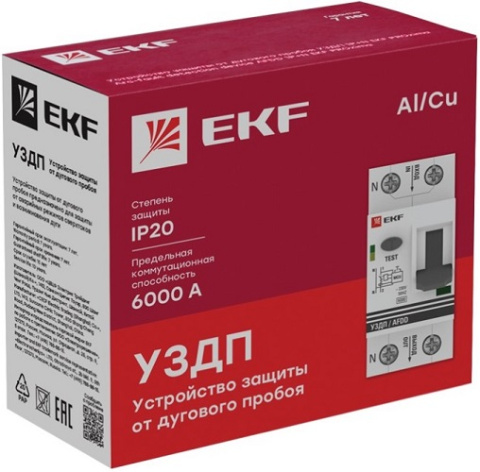 фото Устройство защиты от дугового пробоя  EKF afdd-2-40-pro в Казани