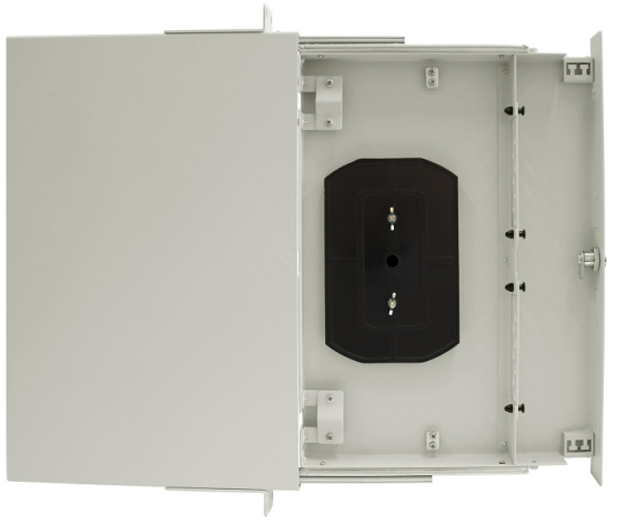 фото Кросс оптический стоечный 19" выдвижной 1U TELCORD КСв-16-1U 16-ST/MM-16-ST/UPC-MM50(OM4)-1-КУ-GY в Омске