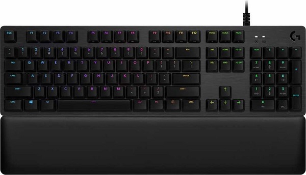 

Клавиатура Logitech G513 920-009329 RGB Mechanical Gaming, with GX Brown switches TACTILE, G513
