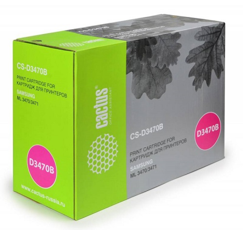 Изображение товара Картридж Cactus CS-D3470B для лазерных принтеров Samsung