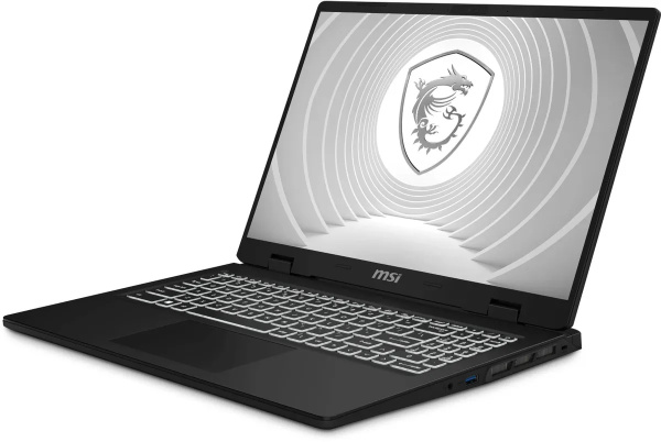 фото Ноутбук  MSI CreatorPro M16 HX C14VIG-682XRU в Красноярске 16 ", Core i7, 16 Гб RAM, 512 Гб SSD, RTX 1000, Черный