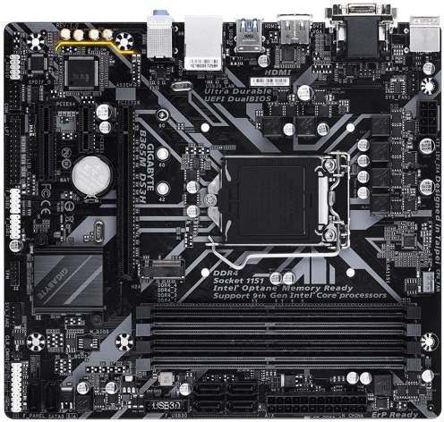 фото Материнская плата mATX GIGABYTE B365M DS3H