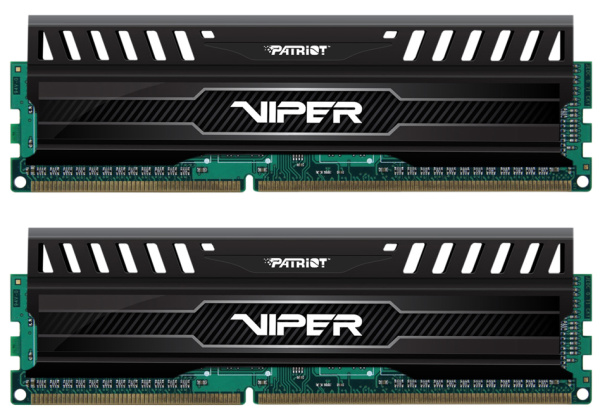 фото Модуль памяти DDR3 8GB (2*4GB) Patriot Memory PV38G160C9K в Уфе