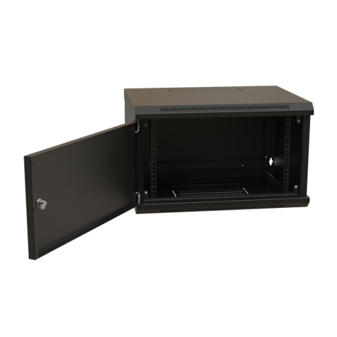 фото Шкаф настенный 19", 6U WRLine WR-TW-0666-SR-RAL9004 в Уфе