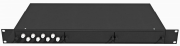 фото Кросс оптический стоечный TopLAN КРС-Top-1U-08FC/U-OM2-BK