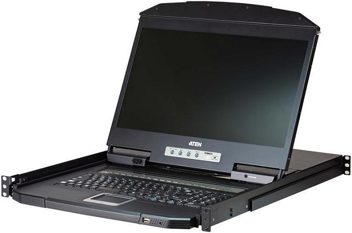 

Консоль KVM Aten CL3116NX-ATA-RG переключатель/switch, KVM, 1 user консоль LCD/ЖК 18.5" =>16 cpu/портов/port PS2+VGA, с KVM-шнурами USB 2х1.8м., 1366x, CL3116NX-ATA-RG