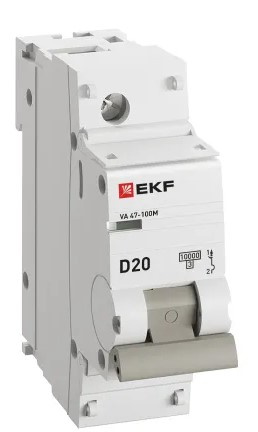 фото Автоматический выключатель  EKF mcb47100m-1-20D-pro в Перми
