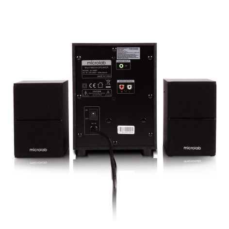 фото Компьютерная акустика 2.1 Microlab M-106BT, Черный, [M-106BT]