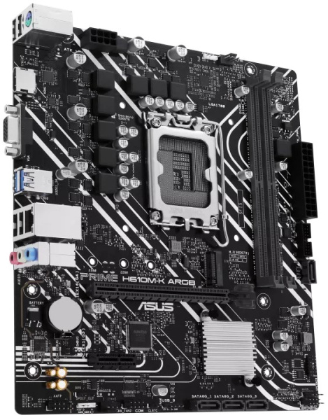 фото Материнская плата mATX ASUS PRIME H610M-K ARGB в Екатеринбурге