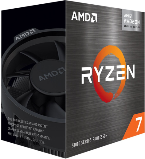 Изображение товара Процессор AMD Ryzen 7 5700G 8 ядер 3.8 ГГц DDR4 128 Гб AM4