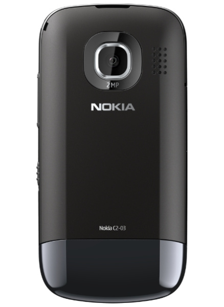 фото   Nokia C2-03 Black Chrome