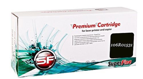 

Картридж SuperFine SF-106R01531 для Xerox 106R015311530 WorkCentre 3550 11K SuperFine, SF-106R01531