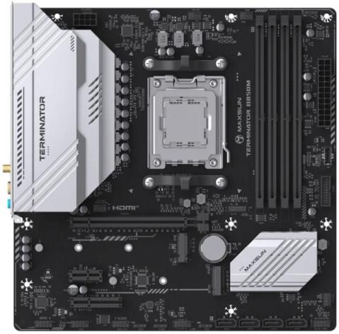 фото Материнская плата mATX MAXSUN MS-Terminator B850M WIFI в Уфе