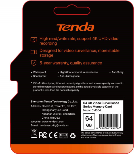 фото Карта памяти 64GB Tenda CM064 в Перми