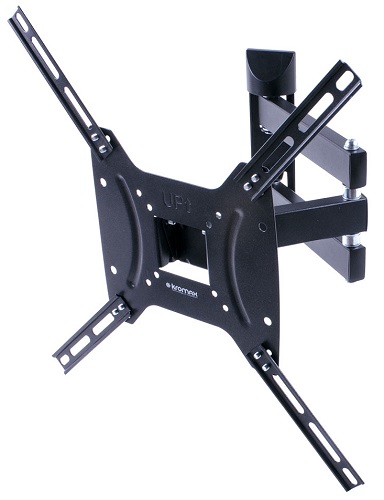 

Кронштейн настенный Kromax DIX-24 Kromax_28014 15-55", макс. 35кг, поворотно-выдвижной и наклонный, черный, DIX-24