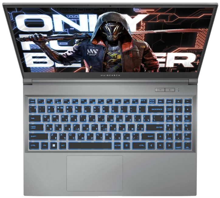 

Ноутбук Maibenben X15A-R77435 R7-7435H/16GB/512GB SSD/NVidia RTX3050 4GB/15.6" FHD IPS/WiFi/BT/Win10 Home/серый, X15A-R77435