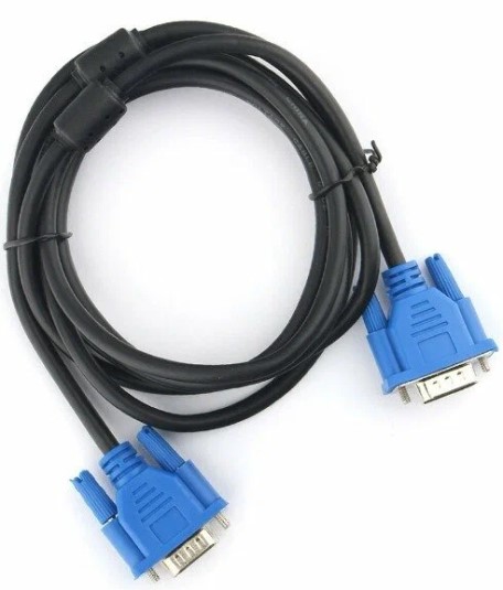 

Кабель интерфейсный VGA-VGA Cablexpert CC-PVGA-1.8M 1.8м, 15M/15M, экран, феррит. кольца, пакет, CC-PVGA-1.8M