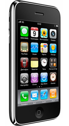 фото Коммуникатор  Apple iPhone 3GS 8Gb black MC637RR/A