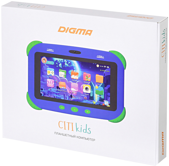 

Планшет Digma CITI Kids CS7216MG розовый, 2GB/32GB, 7" IPS, 1024*600, 3G, 2Mpix, 0.3Mpix, BT, WiFi, Touch, microSDHC 64Gb, minUSB, Android 9 (1158517), CITI Kids