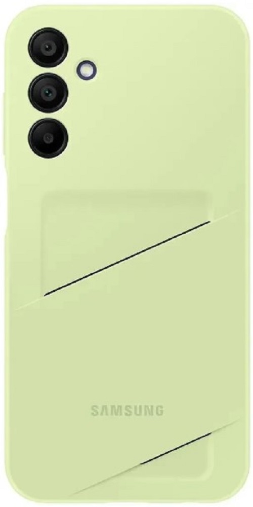 

Чехол Samsung EF-OA156TMEGRU для Samsung Galaxy A15 Card Slot Case A15 лайм, EF-OA156TMEGRU
