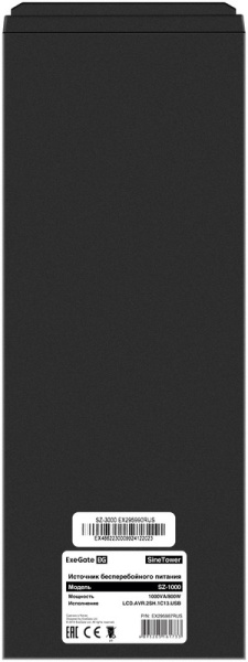 фото Комплект  Exegate SineTower SZ-1000.LCD.AVR.2SH.1C13.USB в Уфе