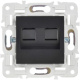 фото Розетка компьютерная двойная IEK SK-K20-1-K02 в Уфе