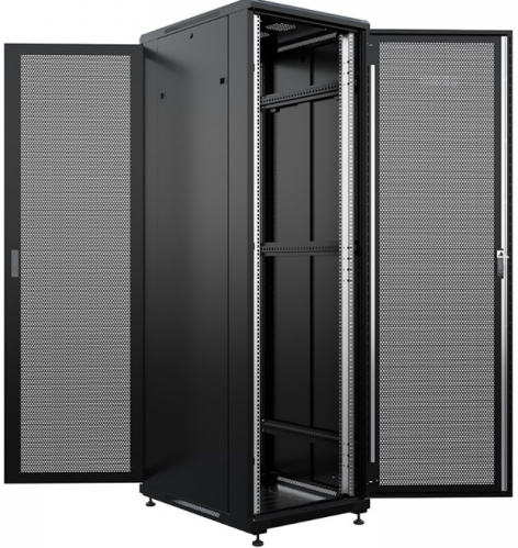 фото Шкаф напольный 19", 42U ONTEK TC42U68PPDRSWAS-9005 в Казани