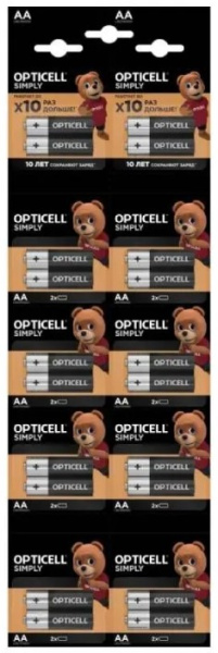 фото Батарейка  OPTICELL SIMPLY LR6 в Уфе