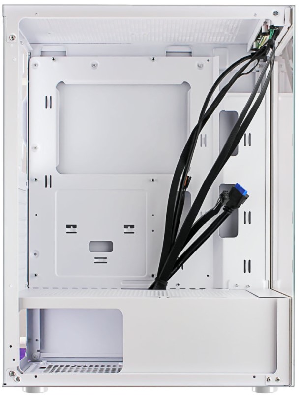 

Корпус ATX Ginzzu CL110 без БП, боковая и фронтальная панель из закалённого стекла, 2*USB 2.0, USB 3.0, CL110