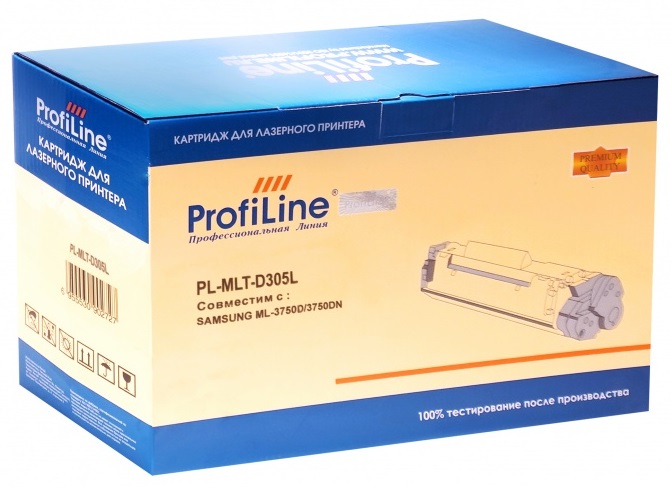 

Картридж ProfiLine PL-MLT-D305L для принтеров Samsung ML-3750ND BK 15000 копий (H-VOLUME) ProfiLine, PL-MLT-D305L