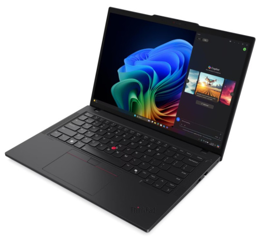 фото Ноутбук Lenovo ThinkPad T14 Gen 6 14" (Intel Core Ultra 5, 16Гб DDR5, SSD 512 Гб, Arc graphics, Без ОС) Черный [21QDS3SL00]