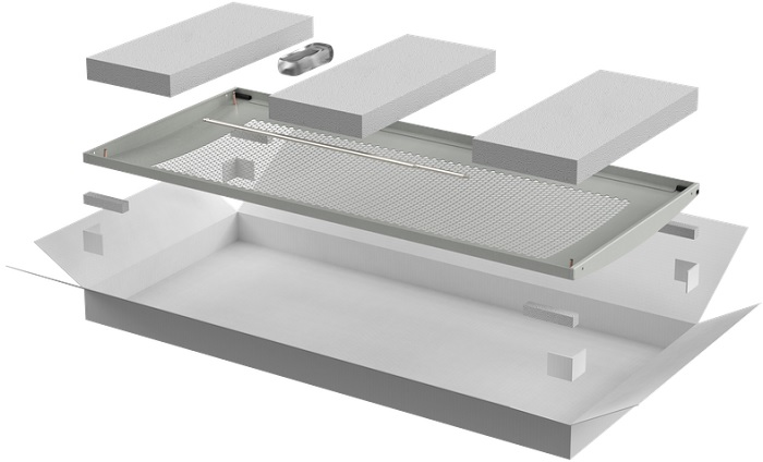 

Дверь ITK LN35-42U6X-DP LINEA N перфорированная 600мм шкафа 42U, серый, LN35-42U6X-DP