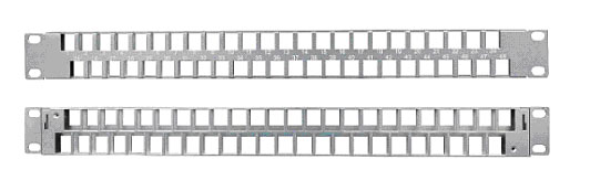 

Патч-панель Hyperline PPBLHD-19-48S-SH-RM модульная 19", 48 портов, Flat Type, 1U, для экранированных и неэкранированных модулей KJ2(C6A), KJNE, с зад, PPBLHD-19-48S-SH-RM