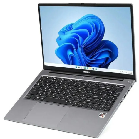 фото Ноутбук  Echips Atlant в Казани 15.6 ", Ryzen 5, 16 Гб RAM, 512 Гб SSD, Radeon Graphics, Серебристый