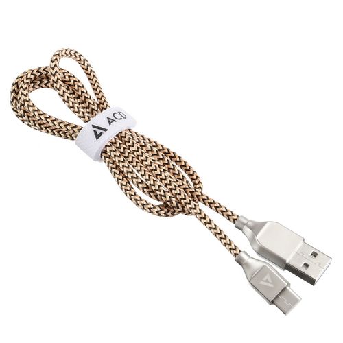 

Кабель интерфейсный ACD ACD-U927-C2Y Titan Type-C; USB-A Нейлон, 1м, желто-черный, ACD-U927-C2Y