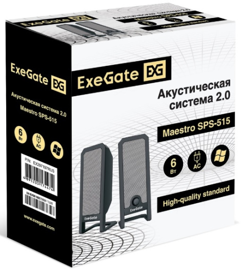 фото Акустическая система 2.0 Exegate Maestro SPS-515 в Екатеринбурге