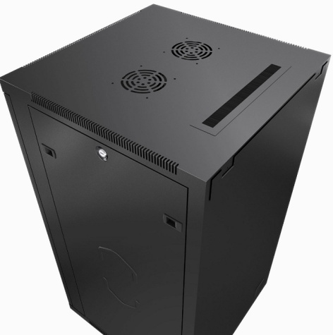 фото Шкаф настенный 19", 15U Cabeus SH-05F-15U60/45m-R-BK в Смоленске